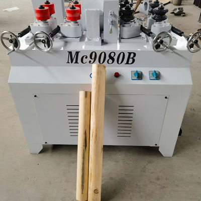MC9080B Máquina giratoria de barra redonda personalizable de voltaje para la madera cuadrada redonda