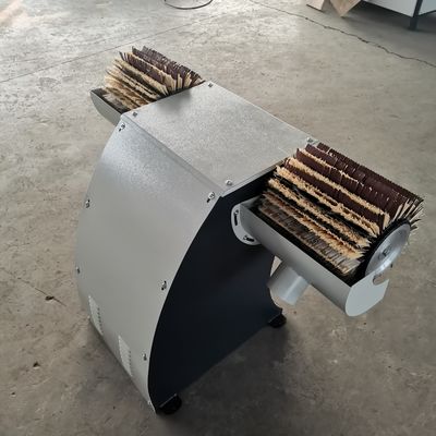 Máquina de lija de doble eje fácil de operar para el cepillado de tableros de madera con forma de banco