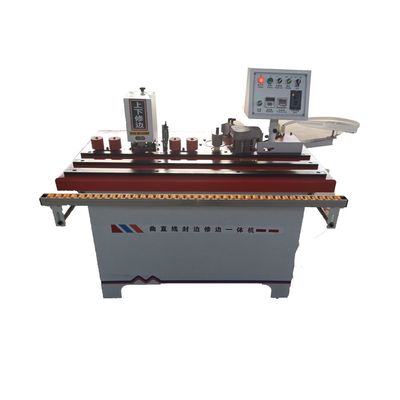 Máquina de bandaje de borde para la carpintería Mini curva automática y línea recta de doble propósito