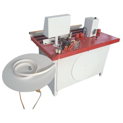Máquina de bandaje de borde para la carpintería Mini curva automática y línea recta de doble propósito