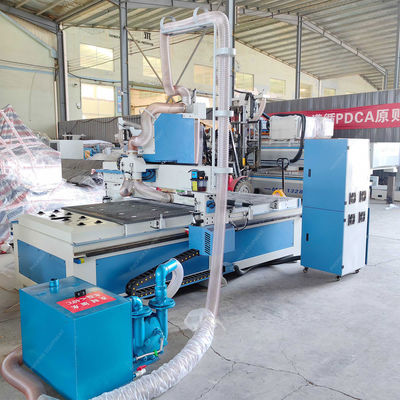 Máquina de grabado y fresado CNC de 3 ejes versátil con tren guía cuadrado de Taiwan Hiwin