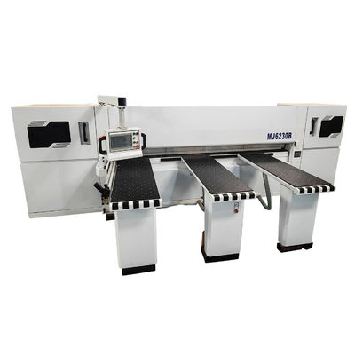 Máquina de cortar madera automática con panel informático MJ6230B para la industria del mueble