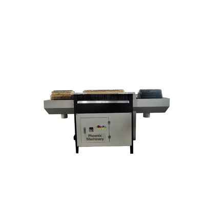 1.5kW Power Drum Brush Sander para lijar tablas de melamina en la producción de muebles