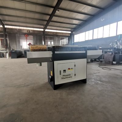 1.5kW Power Drum Brush Sander para lijar tablas de melamina en la producción de muebles