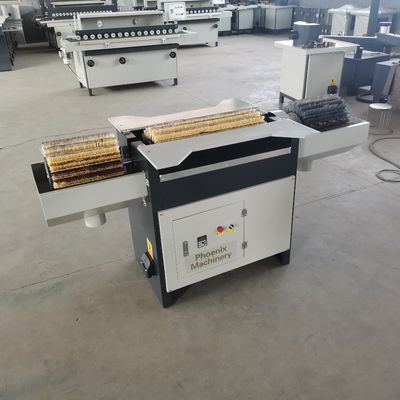 1.5kW Power Drum Brush Sander para lijar tablas de melamina en la producción de muebles