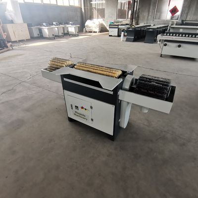 1.5kW Power Drum Brush Sander para lijar tablas de melamina en la producción de muebles