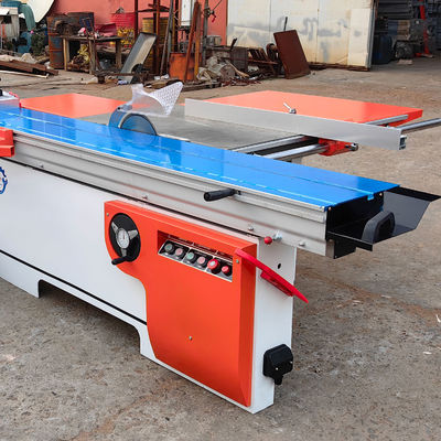 Máquina de corte de madera de 2300 mm con sierra de tabla corredera y altura de corte máxima de 80 mm