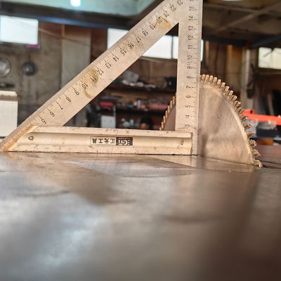 Serradura circular de 45 grados para tablero de corte horizontal deslizante y corte de materiales