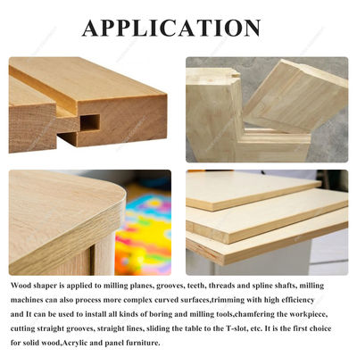 MX5115 Moldeador de mandíbula de mesa deslizante de eje único vertical para fresadora de madera