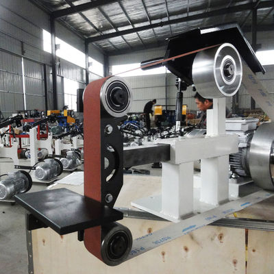 Potencia 2.2kW Máquina para lijar y pulir con cinturón industrial