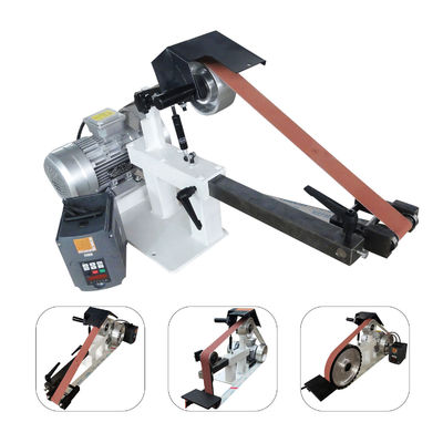 Potencia 2.2kW Máquina para lijar y pulir con cinturón industrial