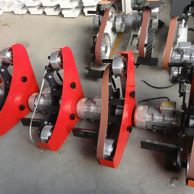 PMS1200 Grinder de cinturón industrial Sander para cuchillo Máquina de cinturón de lijación de metal de velocidad variable