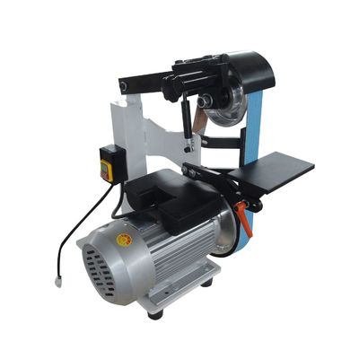 PMS1200 Grinder de cinturón industrial Sander para cuchillo Máquina de cinturón de lijación de metal de velocidad variable