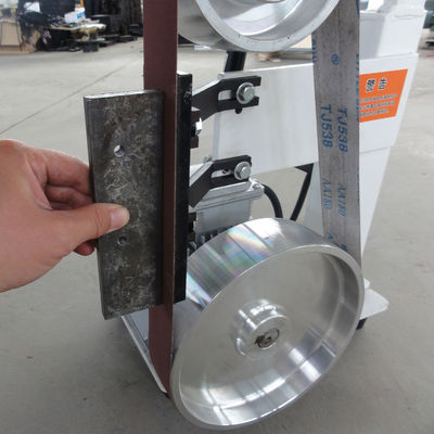 Velocidad Máquina de rectificación de cinturón abrasivo universal pequeño para piezas de fundición de metal PMS1200