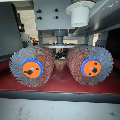 Máquina automática de borrado automático de metal para redondear los bordes y eliminar los óxidos
