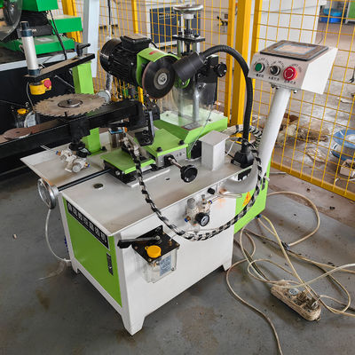 2800 r/min Velocidad de la rueda de molienda Máquina de afilar cuchillas de dientes con función automática