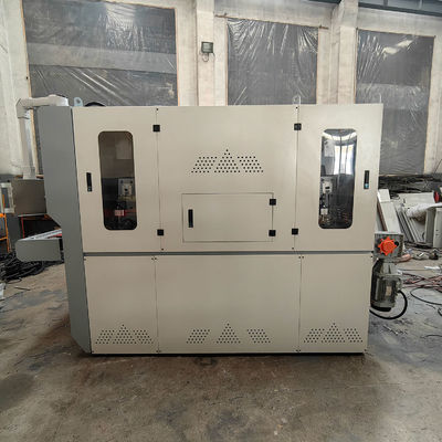 Máquina de pulido de tumbler vibratorio con vacío de desbaste de metal plano fácil de operar
