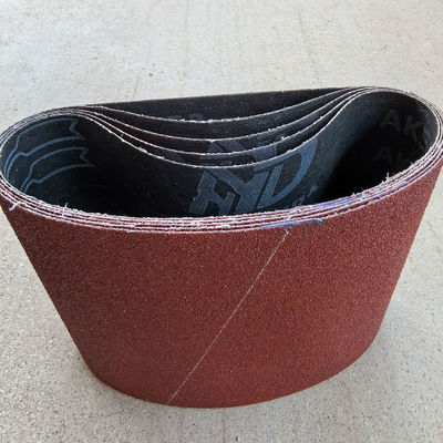 Cinturones de lija de tamaño personalizable para molienda de metal de madera Soporte OEM y personalizado
