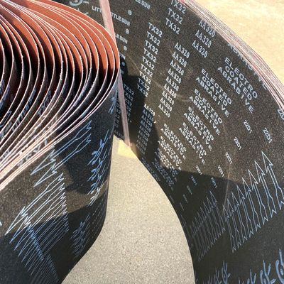 Cinturones de lija de tamaño personalizable para molienda de metal de madera Soporte OEM y personalizado