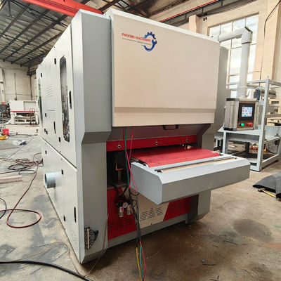 Máquina automática de lijación de metal, pulido y desbaste para chapa de acero inoxidable de banda ancha