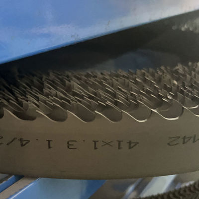 Cuchilla de sierra de banda bimetal soldada de alta frecuencia soporte personalizado ODM para corte de metal