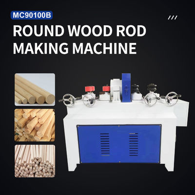 MC90100B Máquina redonda de barra de madera Producción avanzada de escobas redondas hechas fáciles