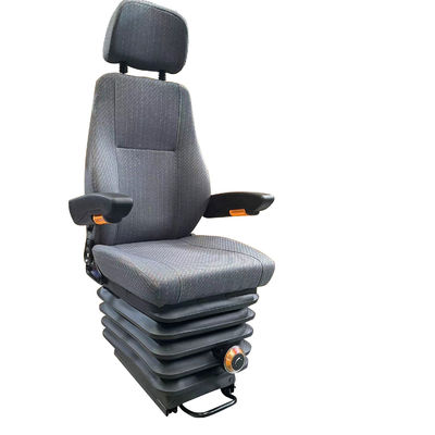 Asiento giratorio negro personalizado Cushión ajustable 180 grados de rotación y amortiguador