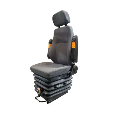 El asiento del conductor del cargador con amortiguador mecánico y rodadura de 180 grados del reposabrazos