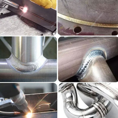 Saldadora portátil con fuente de láser de fibra para la reparación portátil de metal de acero inoxidable