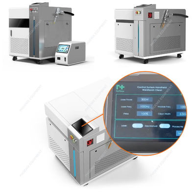 Soldadura de precisión Máquina de soldadura con láser de fibra portátil con un kit de pistola de boquillas de 1500W