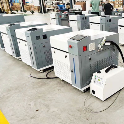 Máquina de limpieza de punto de soldadura de 1500W industrial 3 en 1 limpiador láser de fibra soldador cortador
