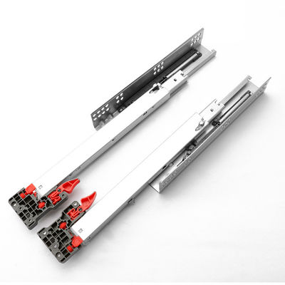 Embalaje de correos y accesorios de hardware Tres secciones de cajones de cajón de pista completa