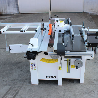 Diámetro del eje estándar de 30 mm Máquina universal integrada multifuncional C300 de trabajo de madera