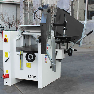 300C Maquina de combinación de trabajo de madera Planador de superficie Función de mortificación del espesor de la madera
