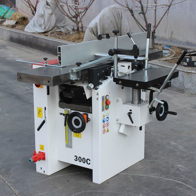 300C Maquina de combinación de trabajo de madera Planador de superficie Función de mortificación del espesor de la madera