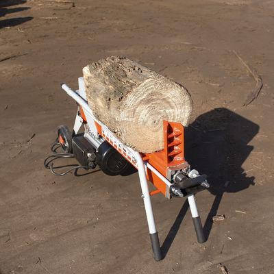 Clasificador eléctrico de madera de 8 toneladas Clasificador móvil de troncos para el hogar Diámetro de separación 50-400 mm