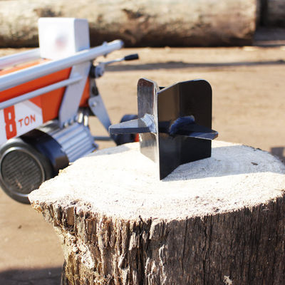 Clasificador eléctrico de madera de 8 toneladas Clasificador móvil de troncos para el hogar Diámetro de separación 50-400 mm