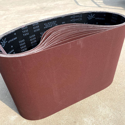 Cinturones de lija de abrasivos de alumina para el pulido de metal / madera Herramienta esencial para la madera