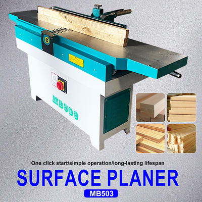 Tabla de madera industrial de madera sólida 2500 mm Mesa larga Maquina de planeación de superficie de madera