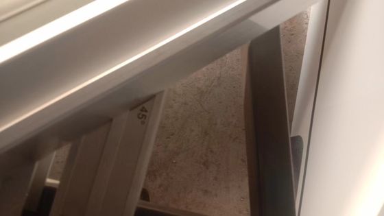 Fácil de operar regla diagonal de 45 grados para la sierra de panel de precisión y la sierra de mesa corredera