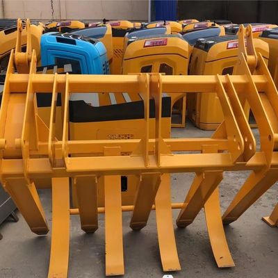 Cargador de ruedas Accesorios de hierba de agarre de hierba de cubo para mejorar la experiencia agrícola