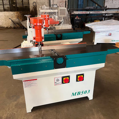 Fácil de operar Planador eléctrico de madera 300 mm 400 mm Planador de juntas de madera con 6 hojas