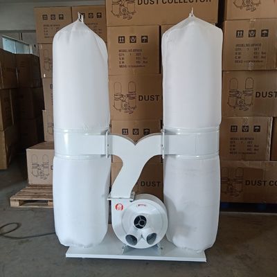 Recolector de polvo de doble tambor para línea de producción de madera