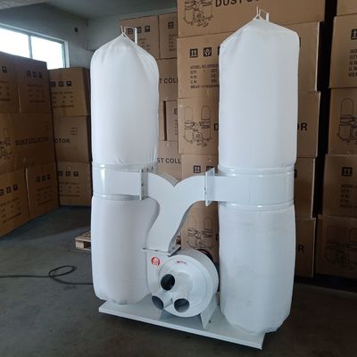 Recolector de polvo de torno de madera con diámetro de entrada 3 * 100 mm Mantenimiento sin problemas