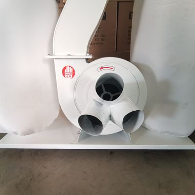Recolector de polvo de torno de madera con diámetro de entrada 3 * 100 mm Mantenimiento sin problemas