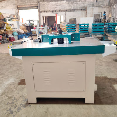 4kw Mesa deslizante de madera Eje de moldeador de moldes herramienta de máquina para la madera industrial