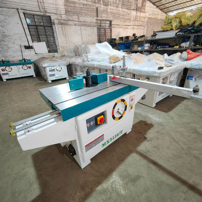 Máquina de moldeado de madera de eje único con mesa de deslizamiento automática y ancho de trabajo máximo de 800 mm
