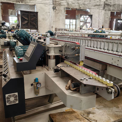 Máquina automática de recolocación de vidrio inteligente CNC de doble borde recto