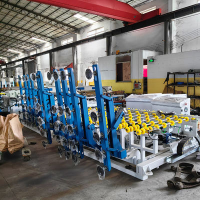 Máquina automática de recolocación de vidrio inteligente CNC de doble borde recto