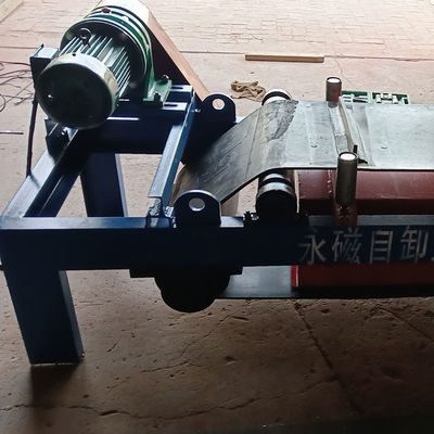 Separación magnética de 500 mm de cinturón para rodillos industriales de minería de alta capacidad
